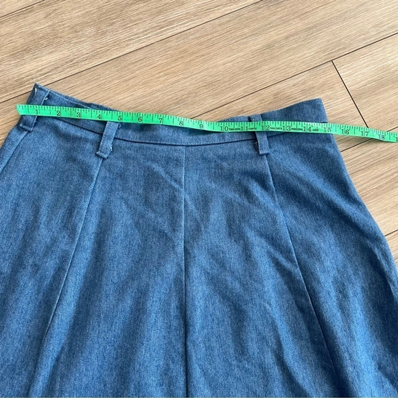 VINTAGE Midi to Maxi Denim Skirt, Size 10-12 - Picture 9 of 9